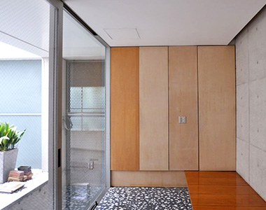 T邸-玄関ビフォー