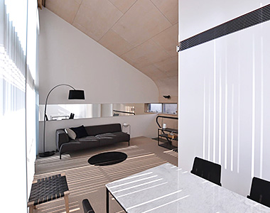 T邸-リビングダイニングアフター