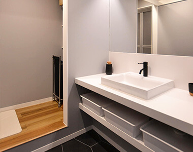 T邸-洗面所アフター