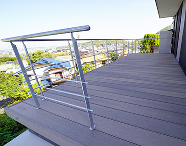 U邸-ウッドデッキ