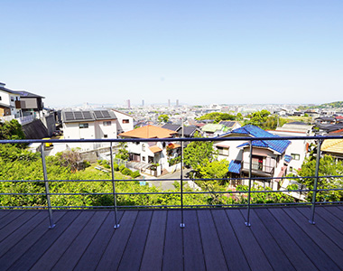 U邸-ウッドデッキ